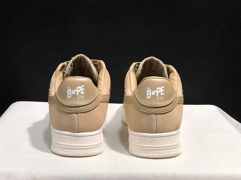 BAPE STA Tokyo Low-Top Sneakers – Tan/Gum