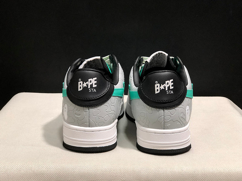BAPE STA Low Sneakers – Mint/Black/Grey